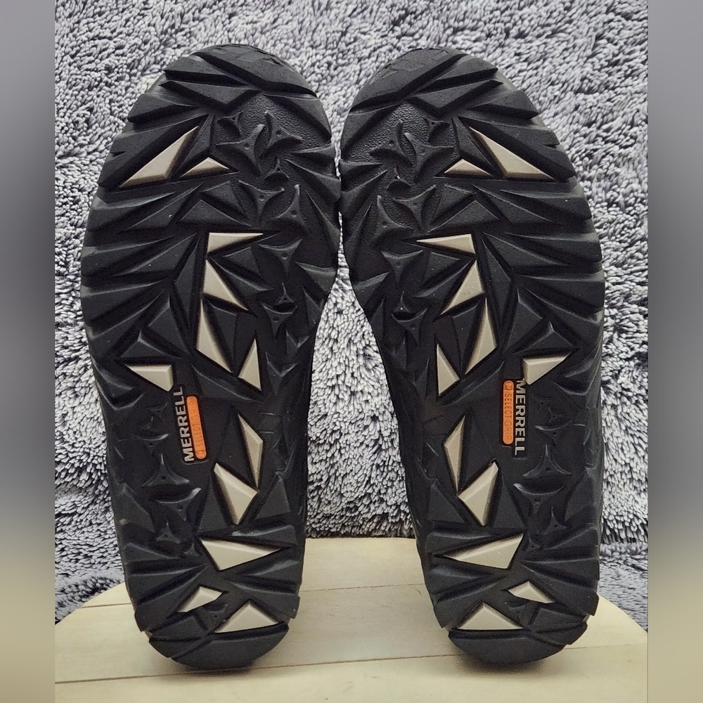 Merrell Winter Boots Womens Size 8 Black Snow Fleece Lined Insulated Waterproof - Picture 8 of 9